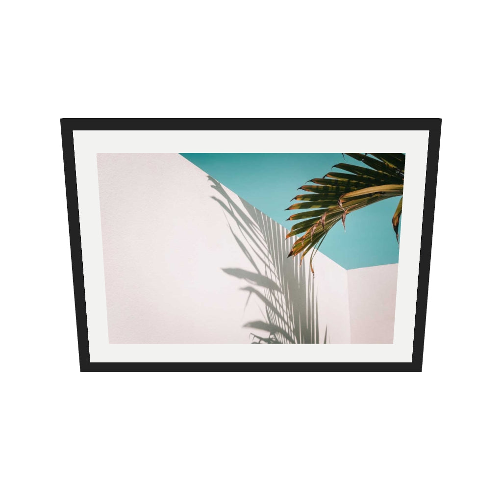 [ah-ar-v1:9d9ab0523217a6881870d5aa] Contemporary View Wall Art Print — 50 x 70 cm, black frame (AR scale)