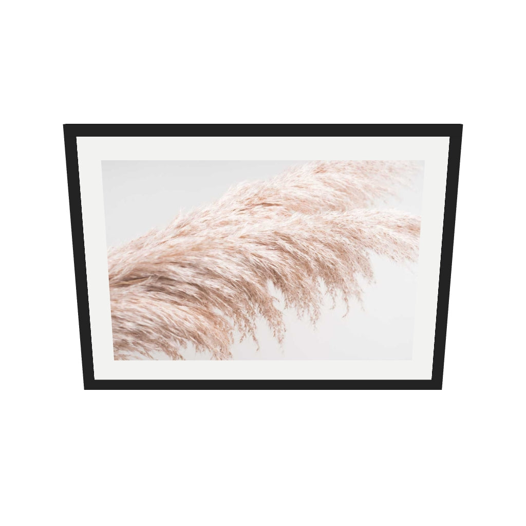 [ah-ar-v1:8d5679d4bd0d348cf0246145] Pampass II Wall Art Print — 50 x 70 cm, black frame (AR scale)