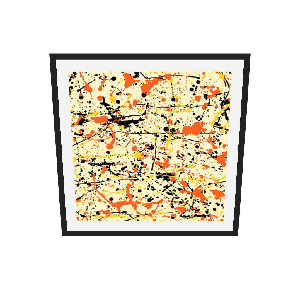 [ah-ar-v1:b7bbe474fdfb87455d7bf2a1] Emotions Framed Art Print — 70 x 70 cm, black frame (AR scale)