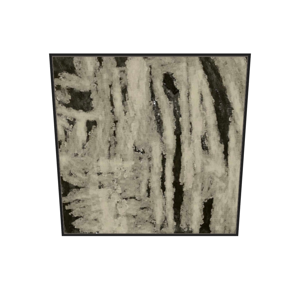 [ah-ar-v1:224fc548e2530317b36d2cc2] Fading Mist Canvas Art — 100 x 100 cm, black frame (AR scale)