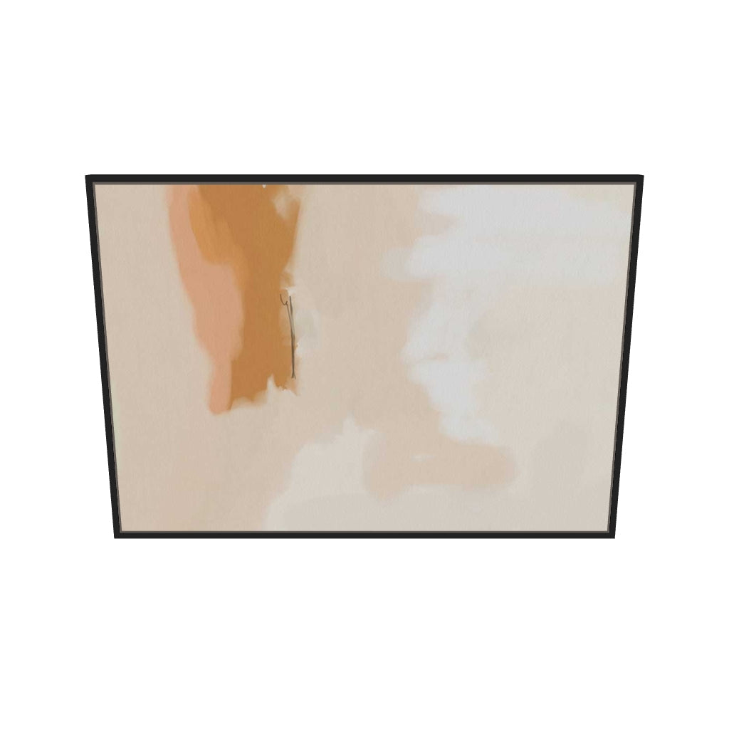 [ah-ar-v1:4816534a1a4e2a276669019b] Neutral Blush Canvas Art — 70 x 100 cm, black frame (AR scale)