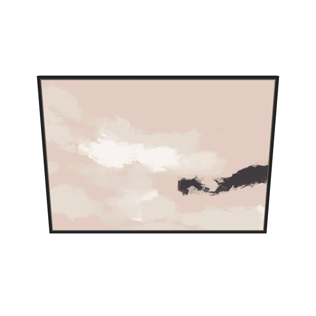 [ah-ar-v1:6c8e3002e3e6525c241dbc53] Sky Break Canvas Art — 70 x 100 cm, black frame (AR scale)