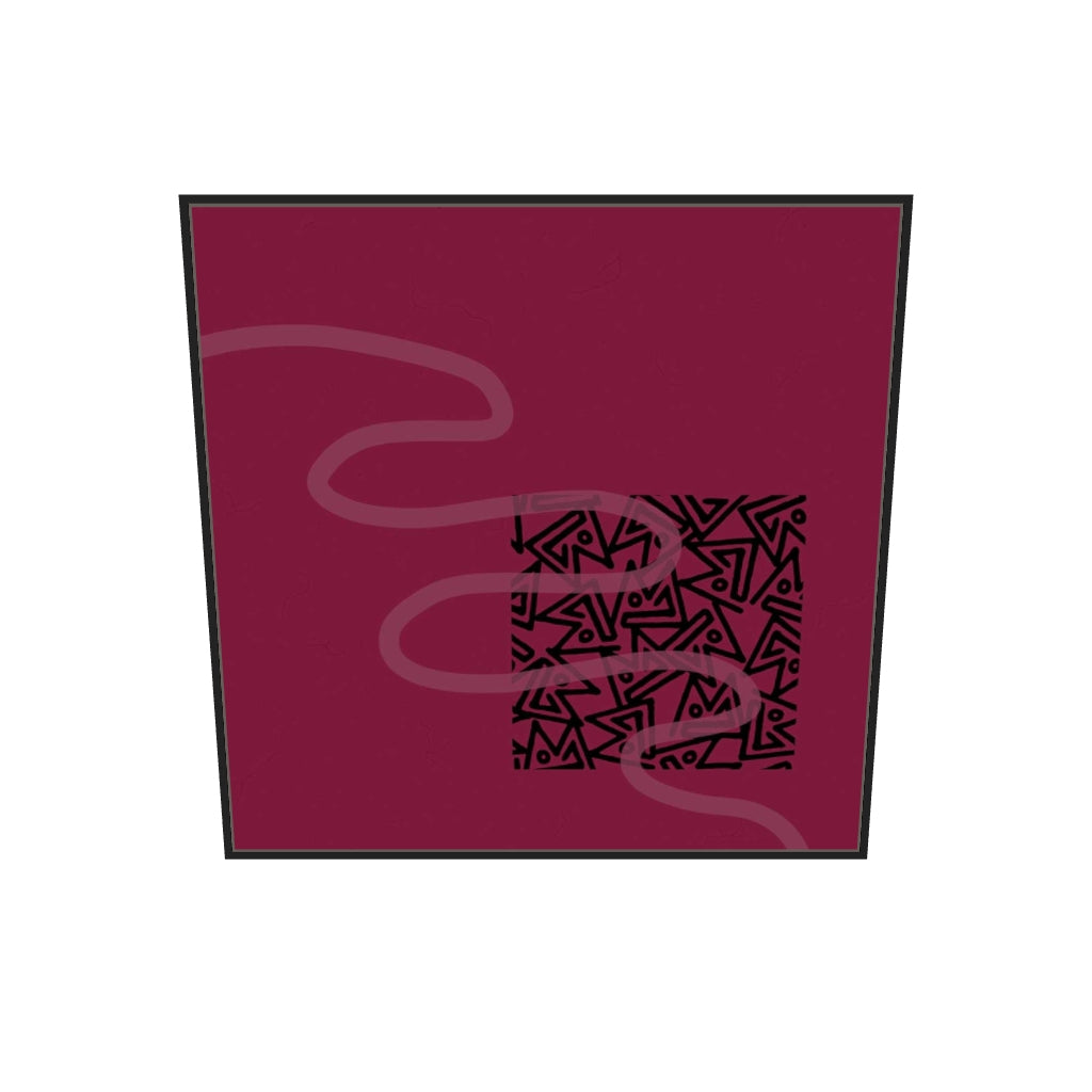 [ah-ar-v1:224b1bc74bb4063156ef7d37] Viva Magenta II Canvas Art — 100 x 100 cm, black frame (AR scale)