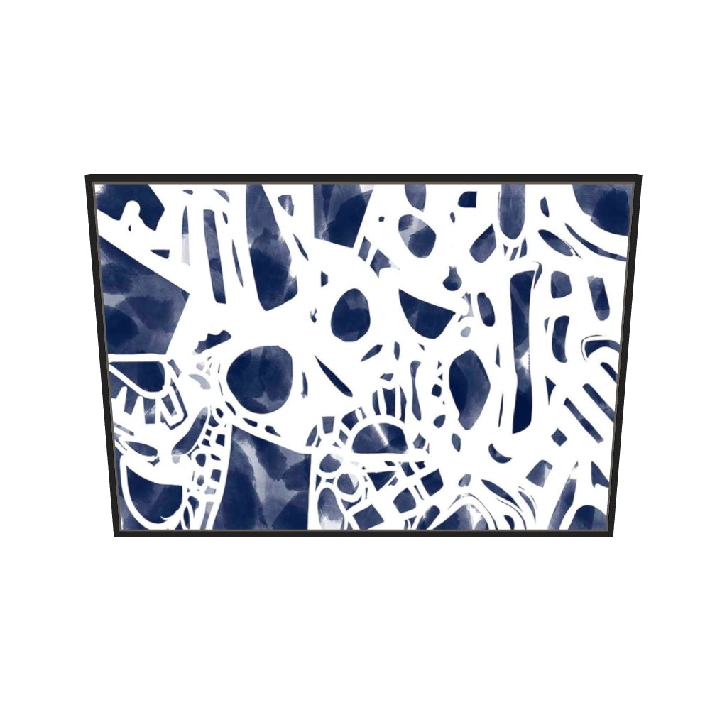 [ah-ar-v1:f150f2117227cd5329f996f7] Blueprint Canvas Art — 70 x 100 cm, black frame (AR scale)