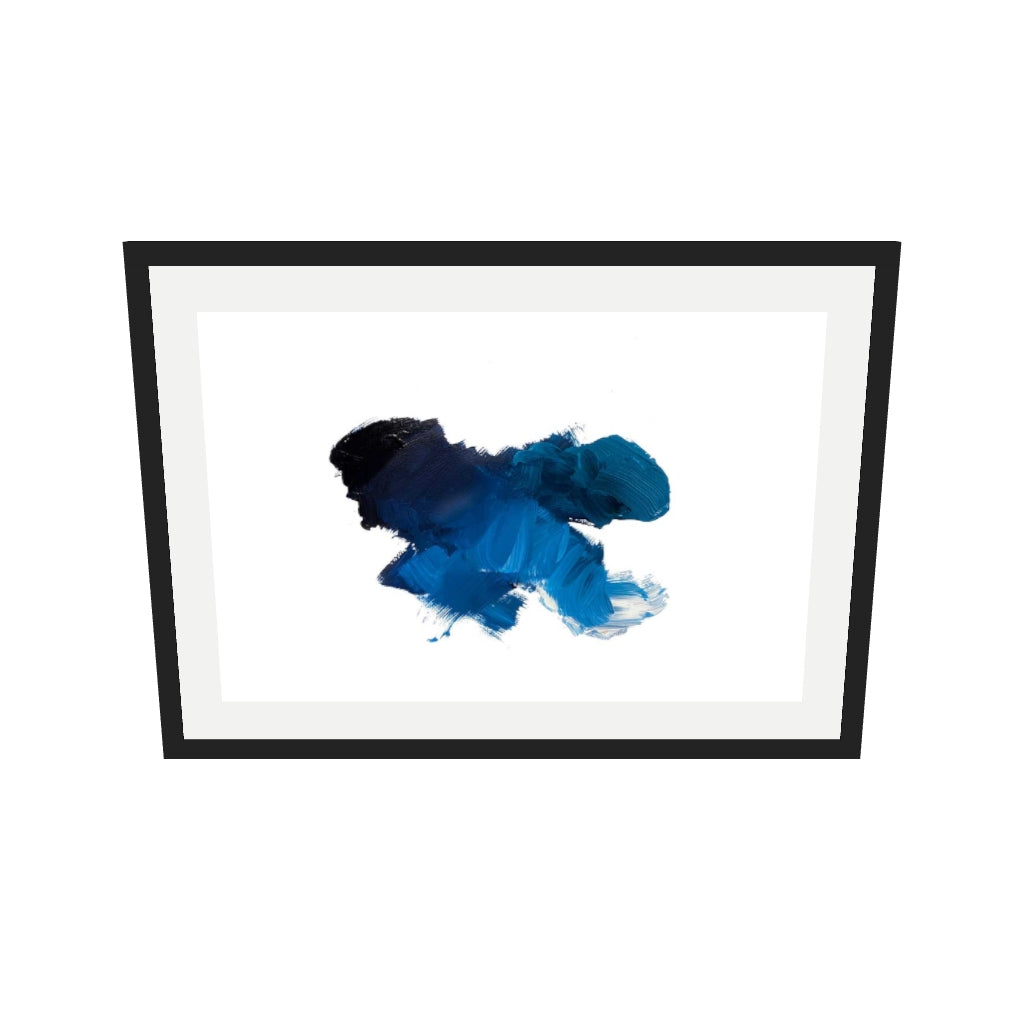 [ah-ar-v1:989da5be8dae46b48a33f609] Metaverse Art Print — 50 x 70 cm, black frame (AR scale)