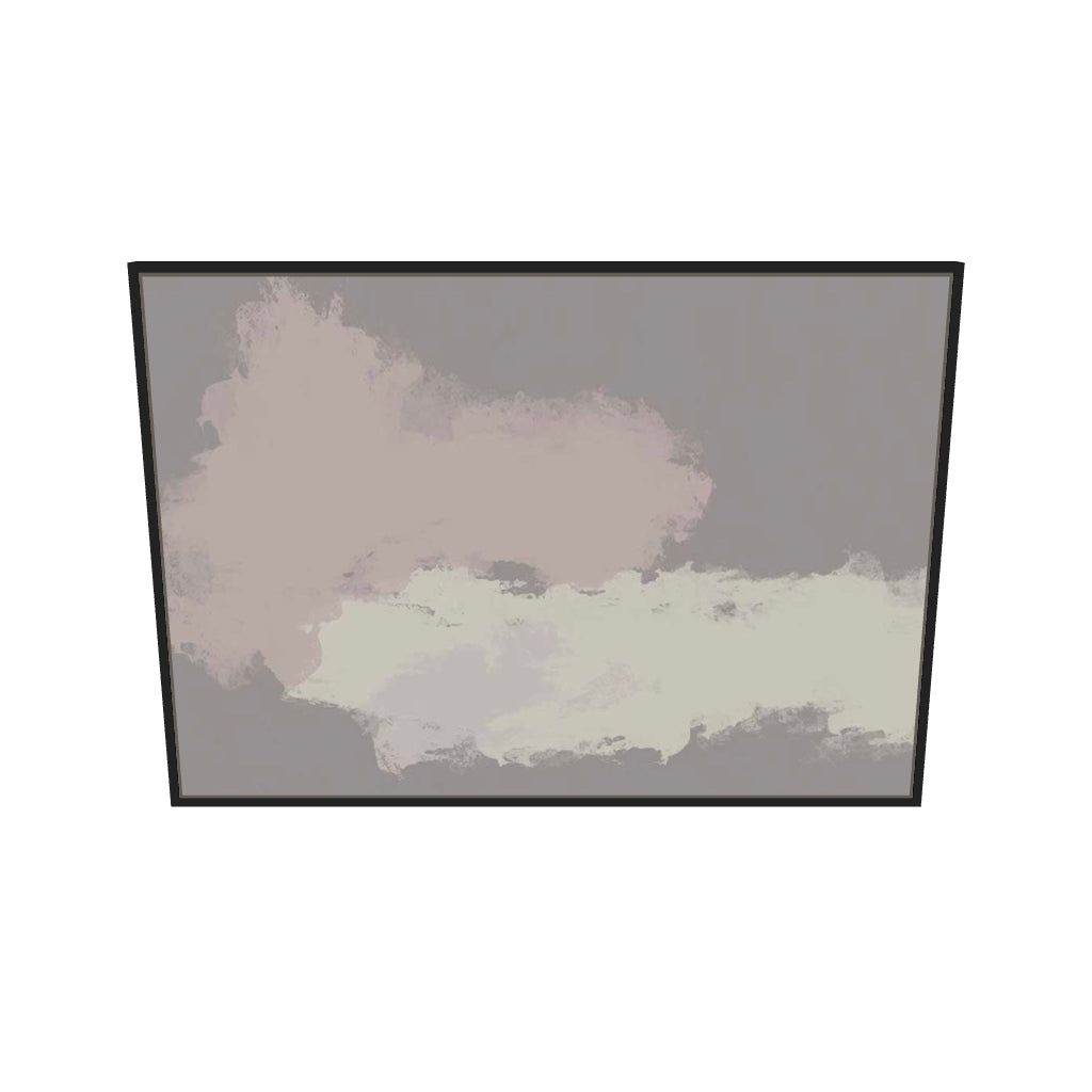 [ah-ar-v1:ca939fe978d4045f294b7201] Neutral Notes No6 Canvas Art — 70 x 100 cm, black frame (AR scale)