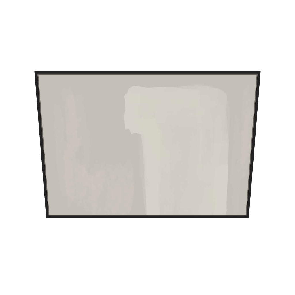 [ah-ar-v1:f13e292bb4cf5331b0d879d3] Neutral Notes No7 Canvas Art — 70 x 100 cm, black frame (AR scale)