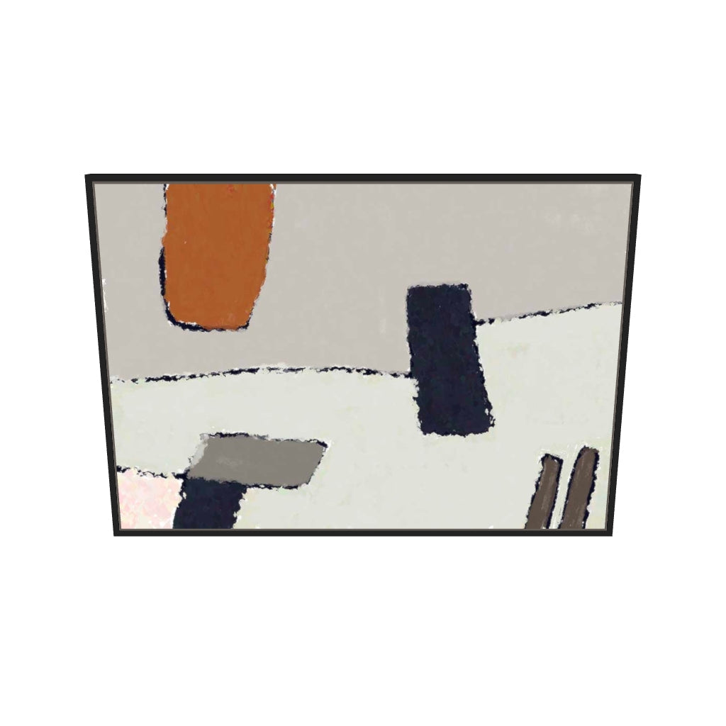 [ah-ar-v1:e1530cdb733bac918d421f67] Unfolded Canvas Art — 70 x 100 cm, black frame (AR scale)