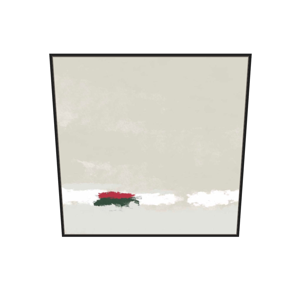 [ah-ar-v1:35ff5ac7b1f18f12534e2ecc] Solstice Canvas Art — 100 x 100 cm, black frame (AR scale)