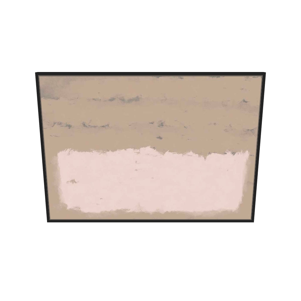 [ah-ar-v1:f9ce6199d3a8306c1f63872f] Pink Light At Dawn Canvas Art — 70 x 100 cm, black frame (AR scale)