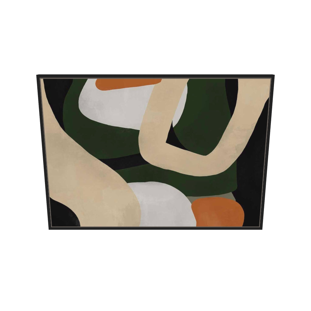 [ah-ar-v1:7308d9e72b3132b421615ab8] The Morning After Canvas Art — 70 x 100 cm, black frame (AR scale)