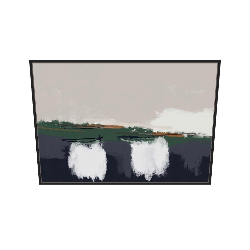 [ah-ar-v1:d2220004bcef22b0317de568] Sailing Canvas Art — 70 x 100 cm, black frame (AR scale)
