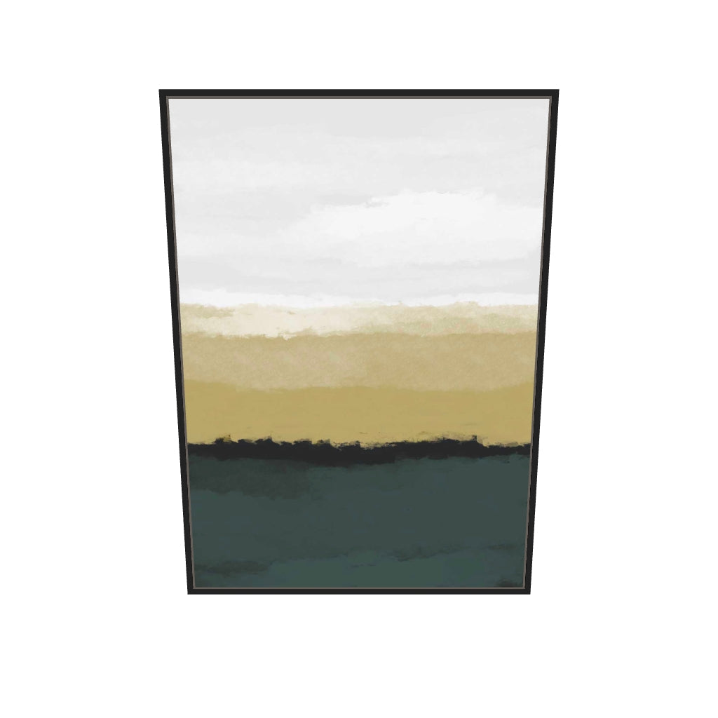 [ah-ar-v1:baaa473f7704a26ca2e01664] Dawn Canvas Art — 70 x 100 cm, black frame (AR scale)
