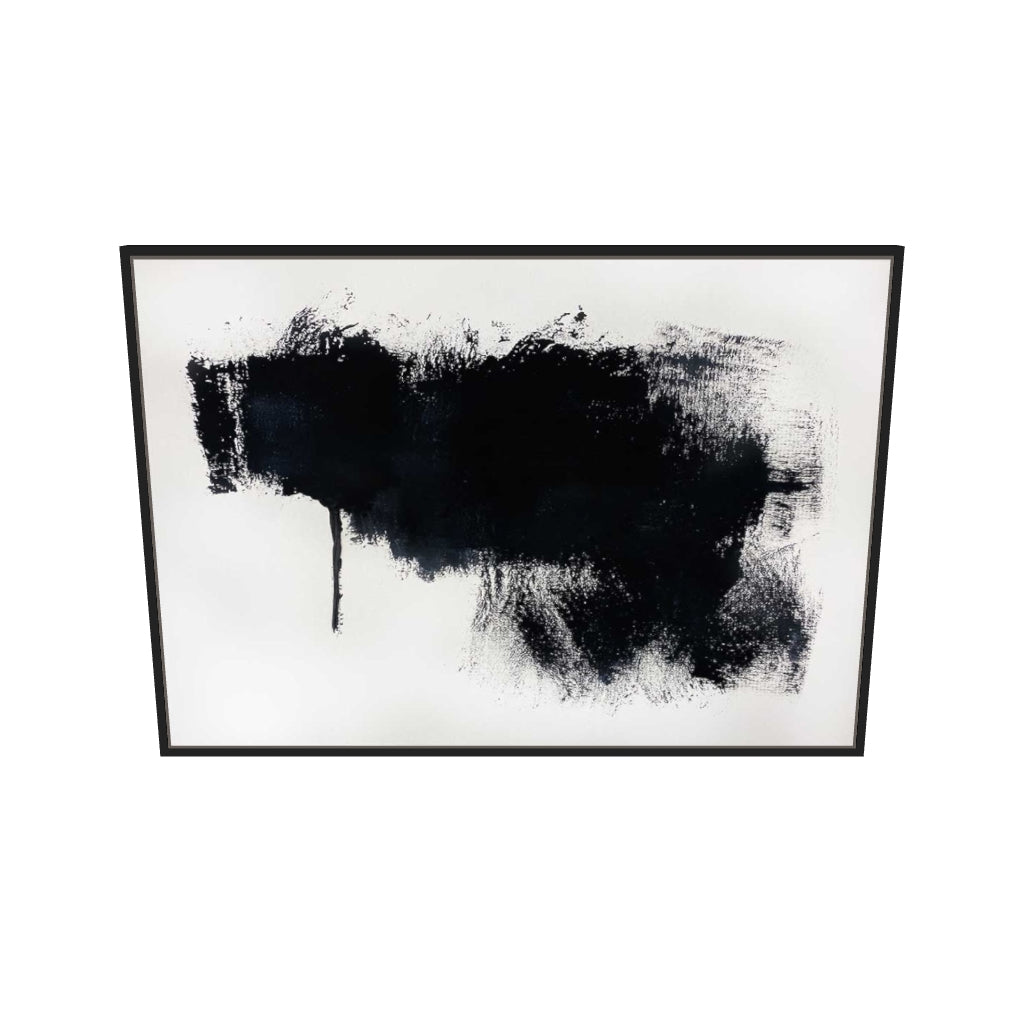 [ah-ar-v1:7d0f1e4a5242a8fb23477968] Abstract Illusions I Canvas Art — 70 x 100 cm, black frame (AR scale)