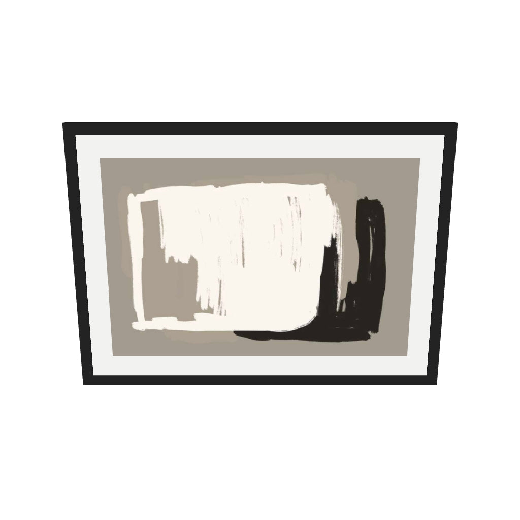 [ah-ar-v1:75bb40a3ed7a627e2f32b3d8] Prelude Art Print — 50 x 70 cm, black frame (AR scale)
