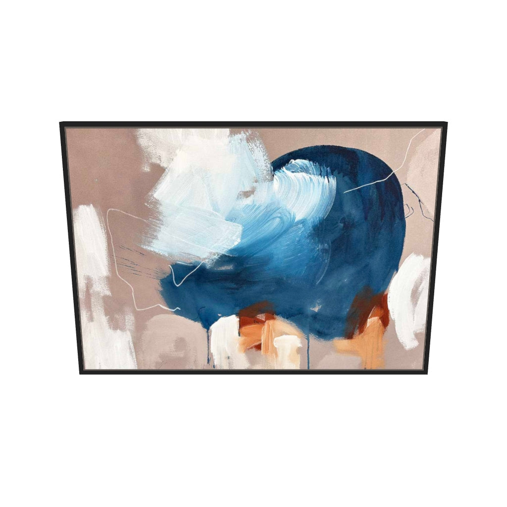 [ah-ar-v1:4c0e8a58f6a237de1cb59868] Home Run Canvas Art — 70 x 100 cm, black frame (AR scale)