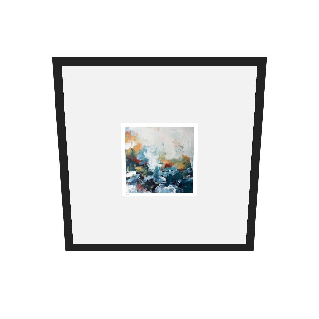 [ah-ar-limited-v0.1:1441ebbbf0d54334319db2a7] Afterglow IV Limited Edition Print — 50 x 50 cm, black frame, limited edition AR