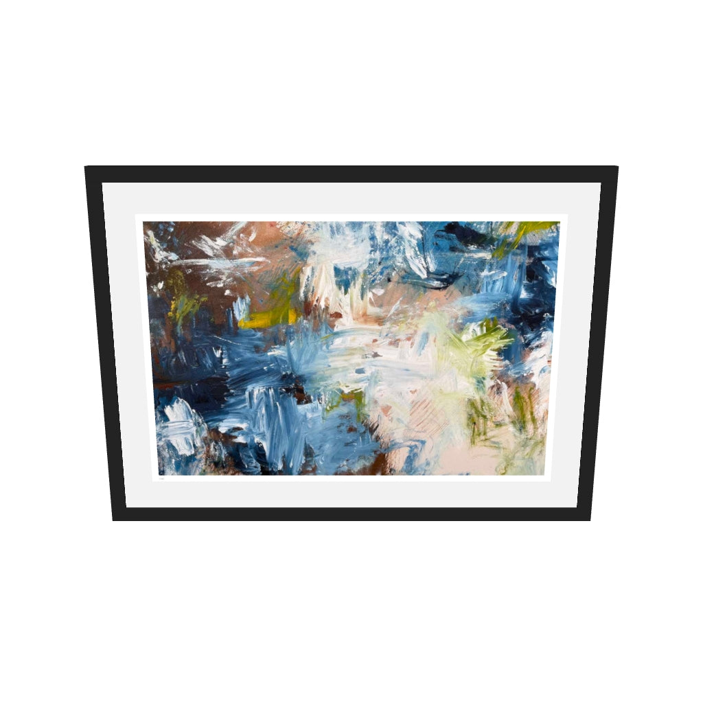 [ah-ar-limited-v0.1:2e0ca91721e2eb48a831ce77] Tides Limited Edition Print — 50 x 70 cm, black frame, limited edition AR
