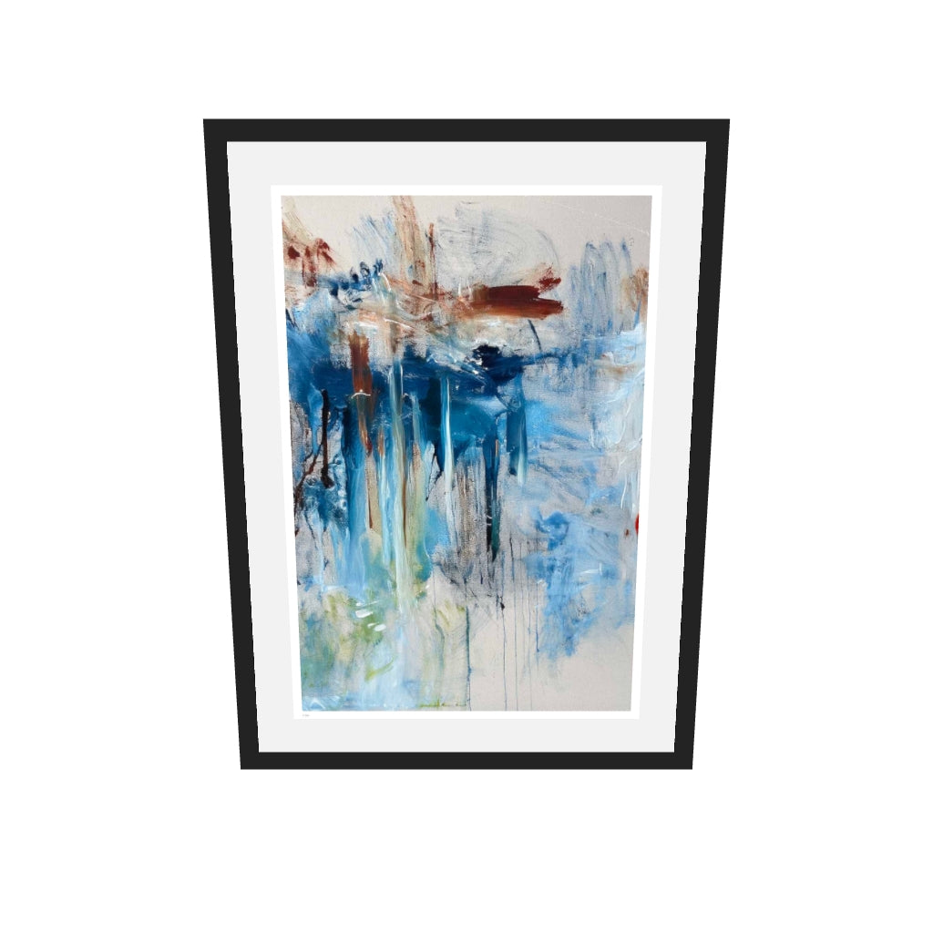 [ah-ar-limited-v0.1:c27fbce4f15050b93a8e0ec1] Still Water Limited Edition Print — 50 x 70 cm, black frame, limited edition AR