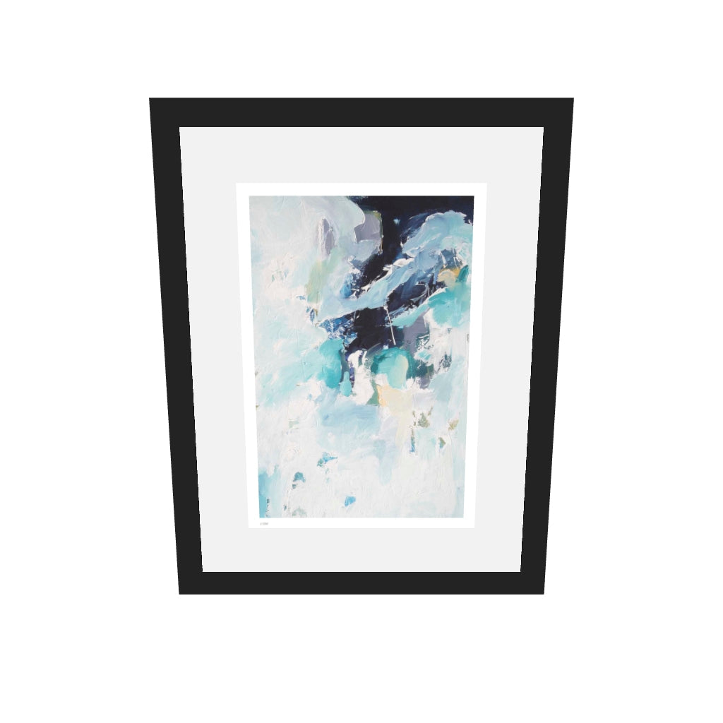 [ah-ar-limited-v0.1:8549e93541872a8b17d6ad7a] Colour Block 43 Limited Edition Print — 30 x 40 cm, black frame, limited edition AR