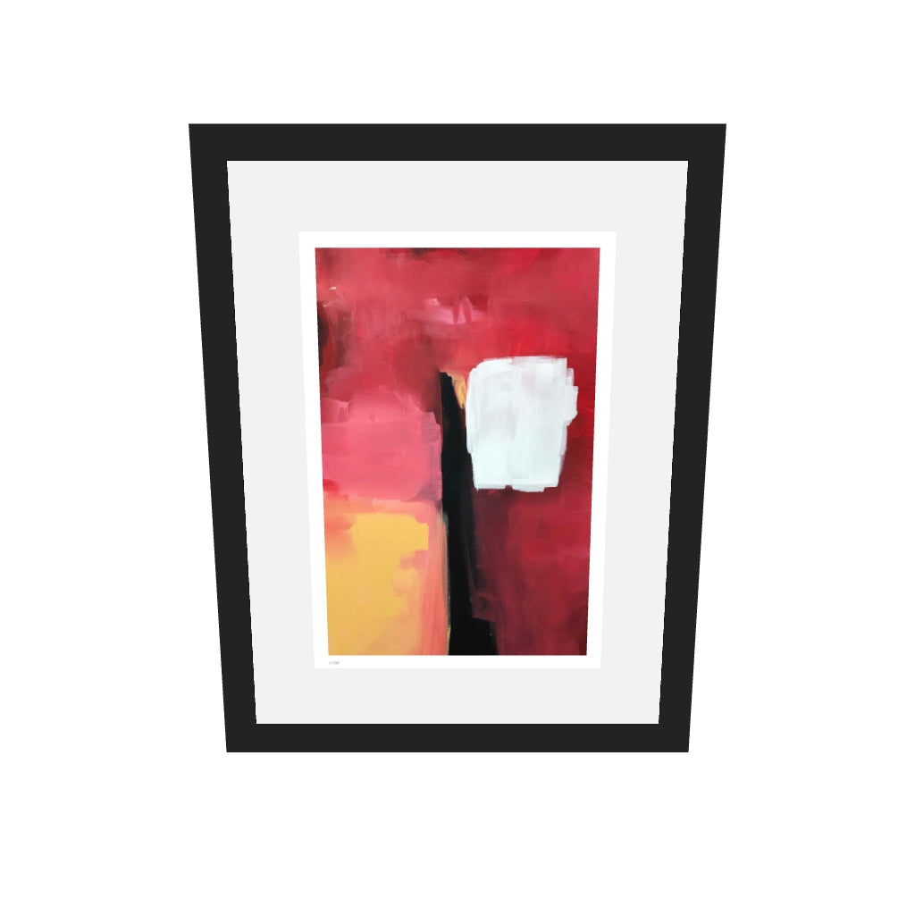 [ah-ar-limited-v0.1:5b2640709befbbccfc0d6d74] Colour Block 57 Limited Edition Print — 30 x 40 cm, black frame, limited edition AR