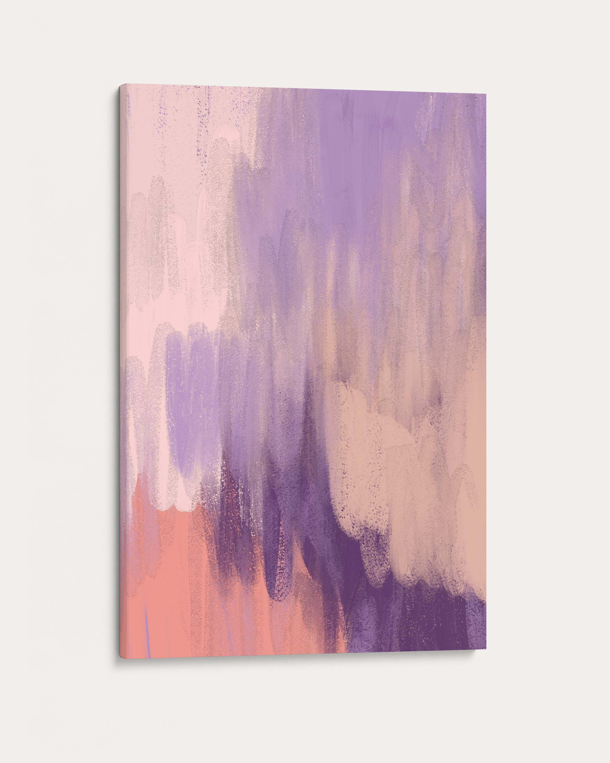Purple Haze Abstract Wall Art