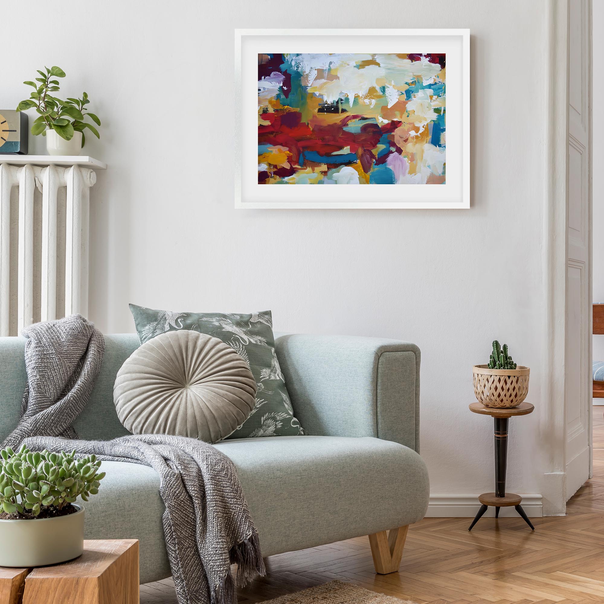 Abstract 418 Framed Art