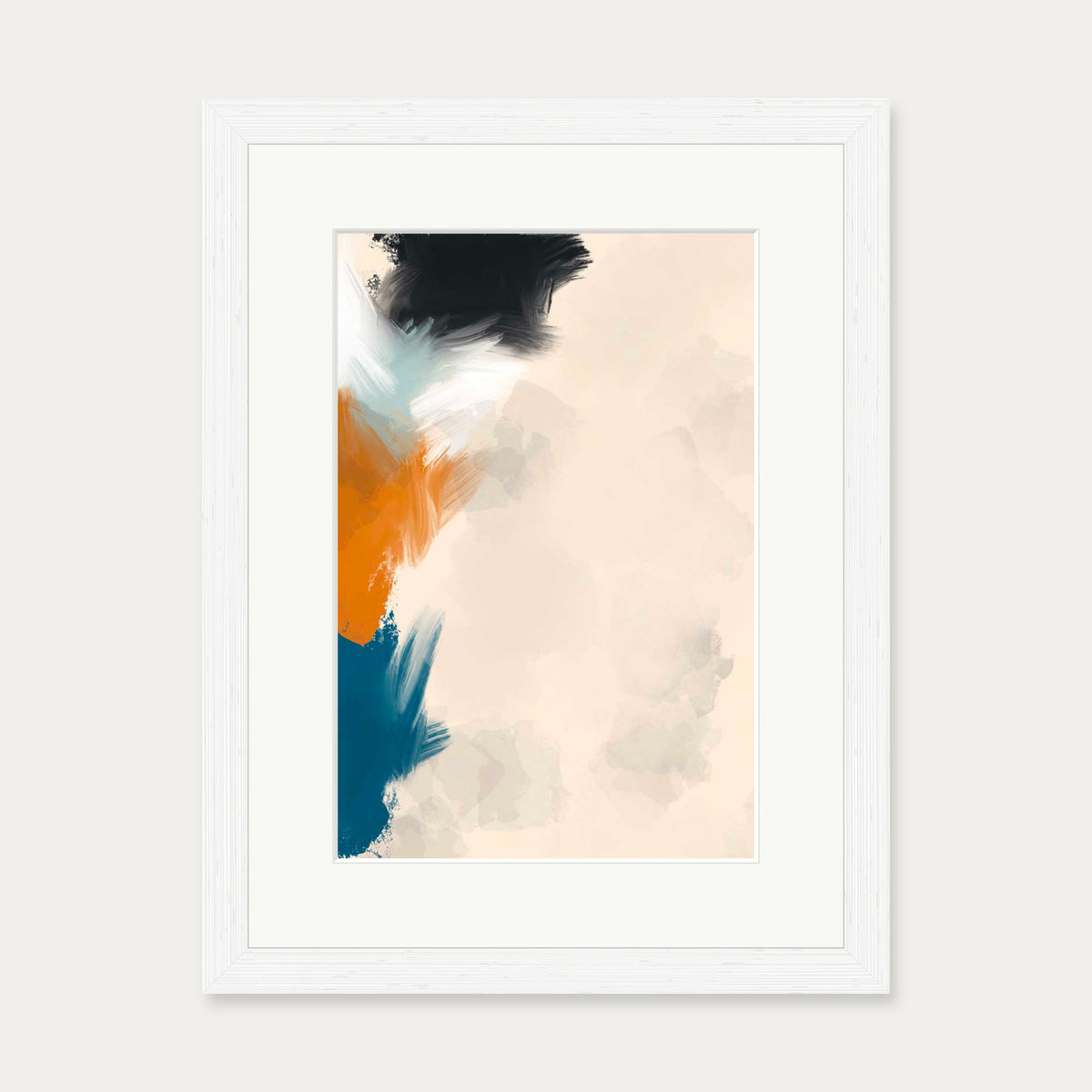 Regaining Balance Art Print — 30 x 40 cm — White Frame