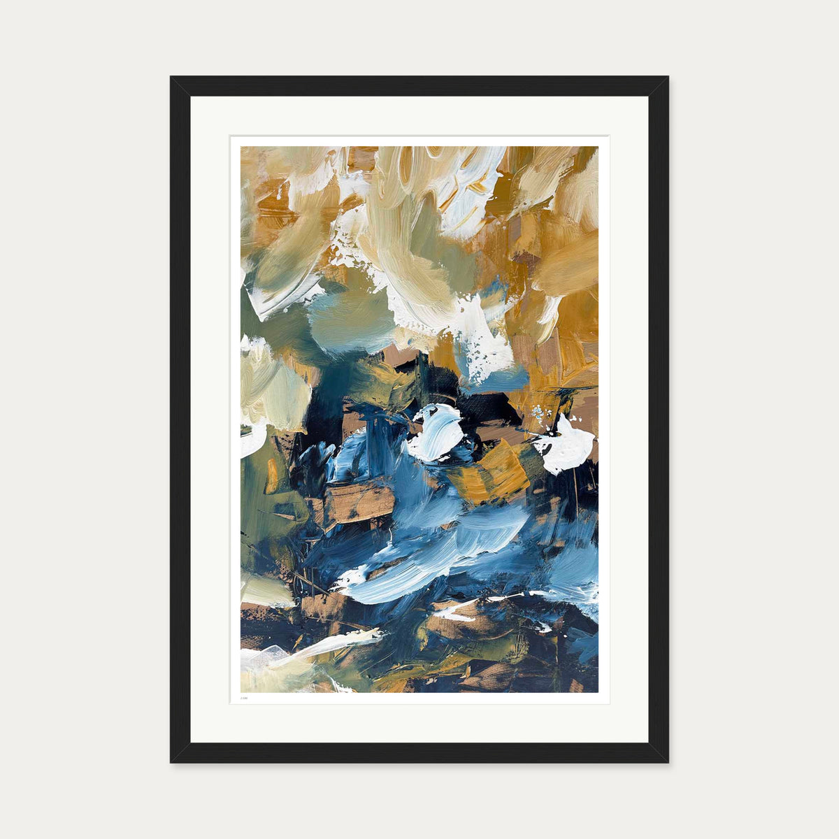 Resonance II Limited Edition Print — 50 x 70 cm — Black Frame