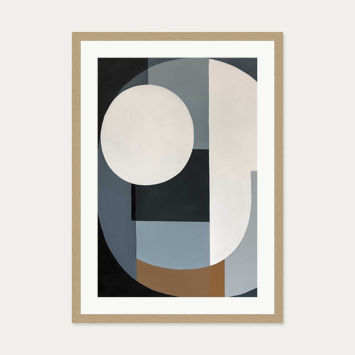 Rewind Art Print — 50 x 70 cm — Oak Frame