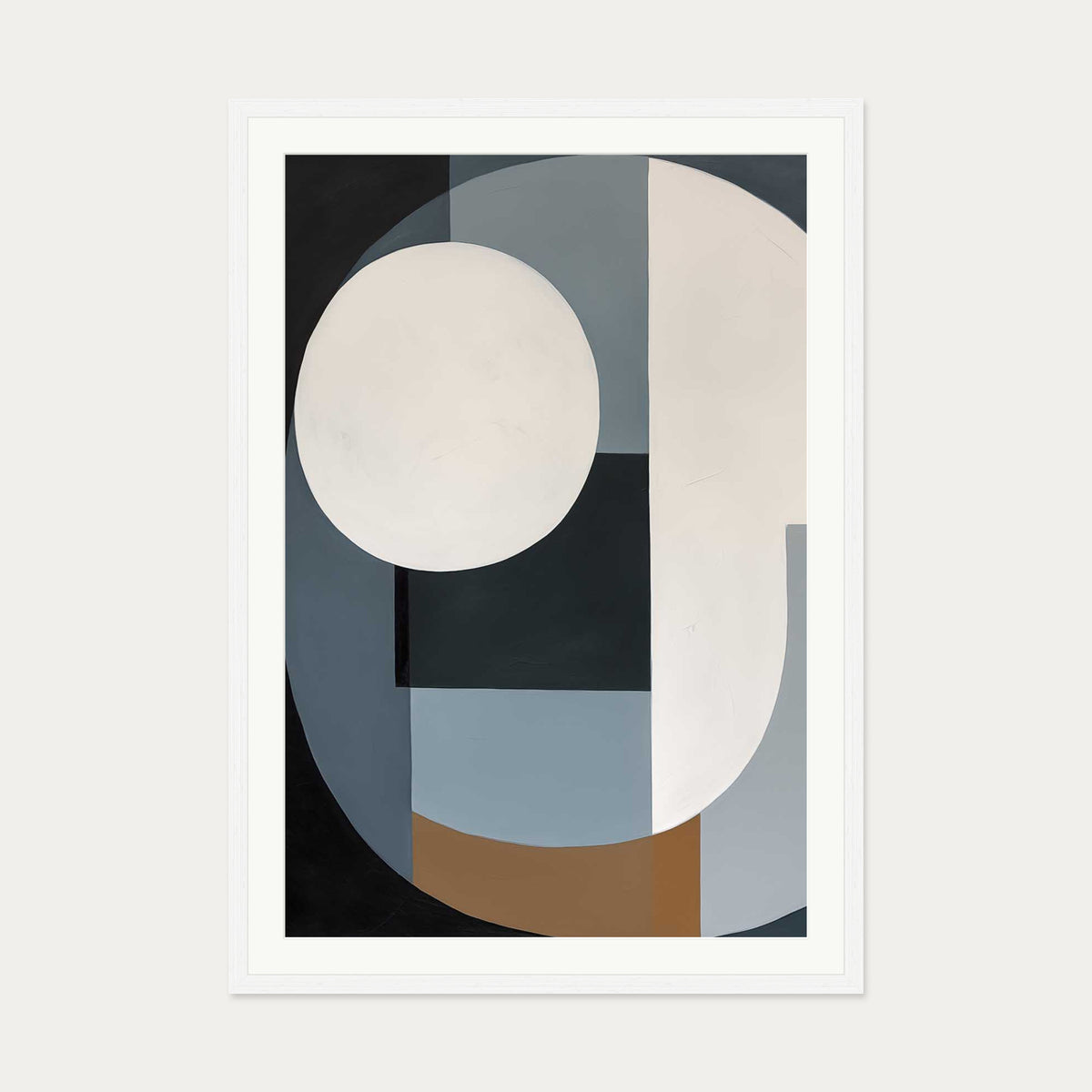 Rewind Art Print — 70 x 100 cm — White Frame