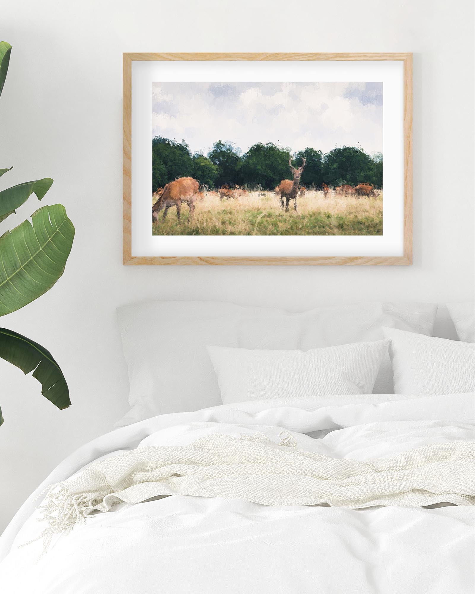 Richmond Park Impressionist Art Print