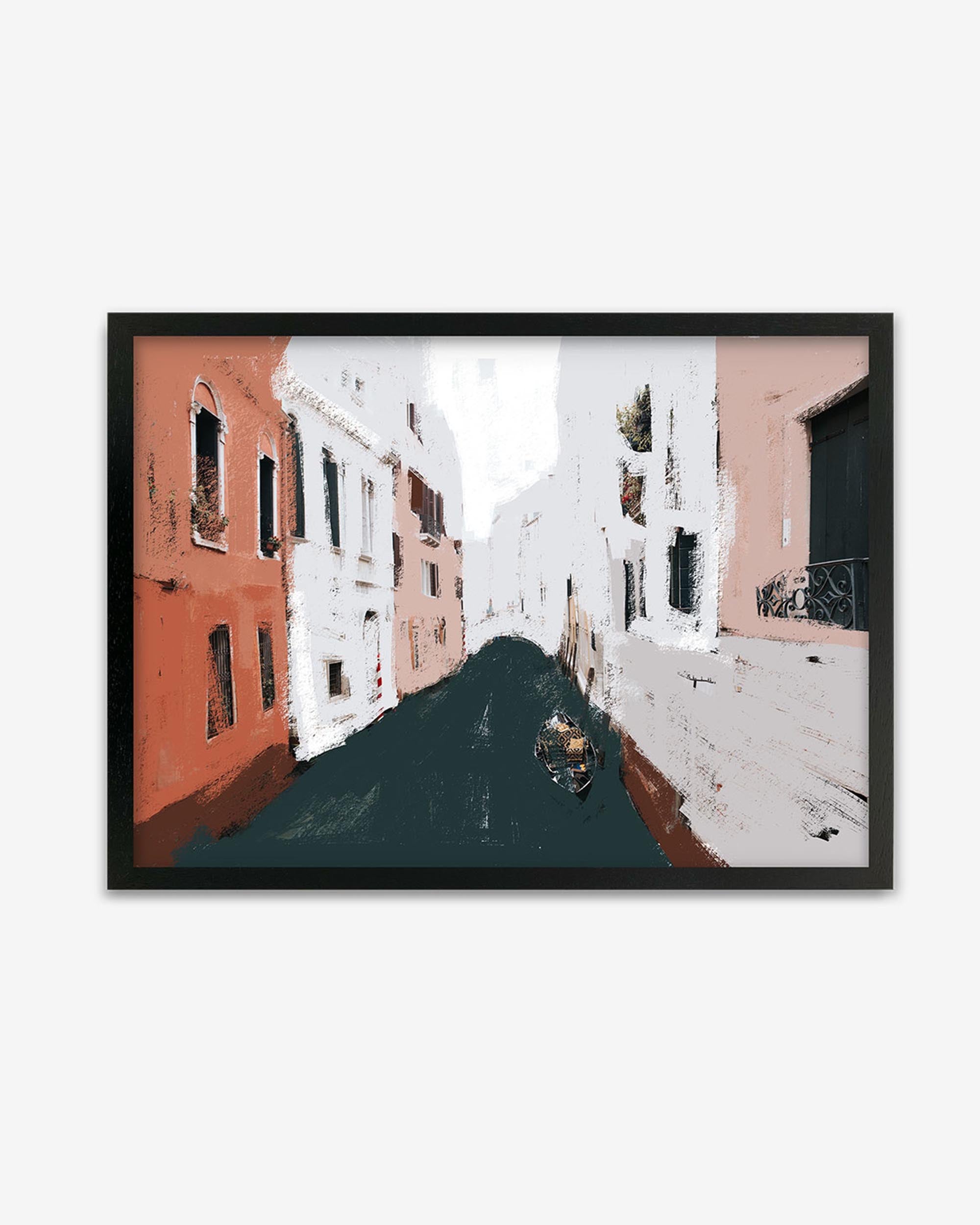 The River City Framed Print