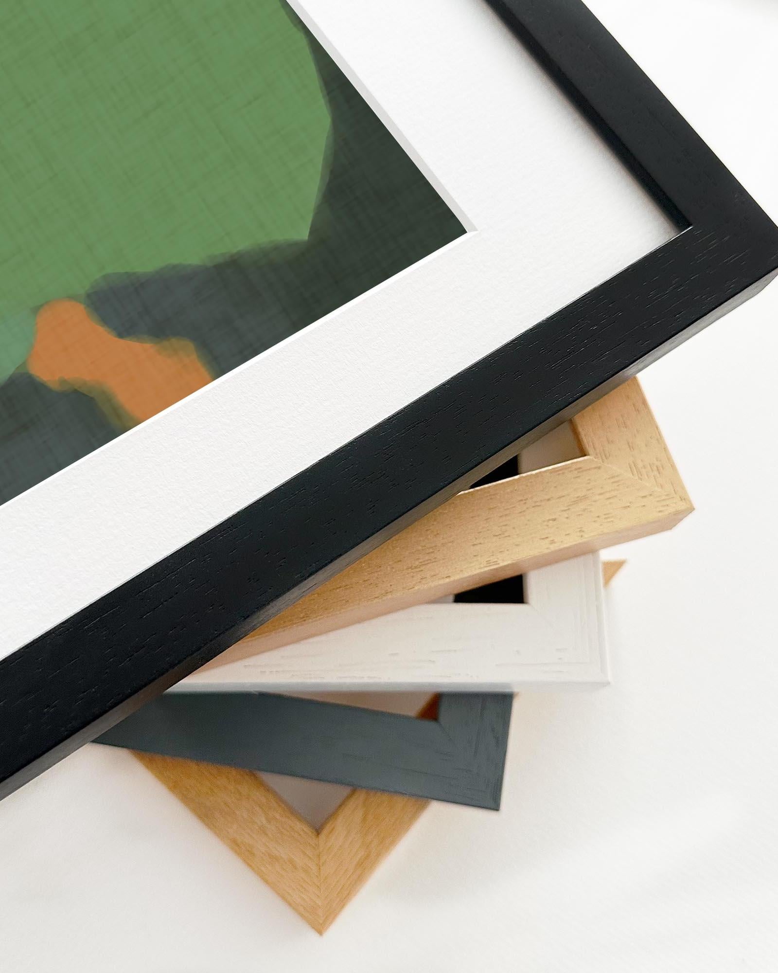 Rothko Green Art Print