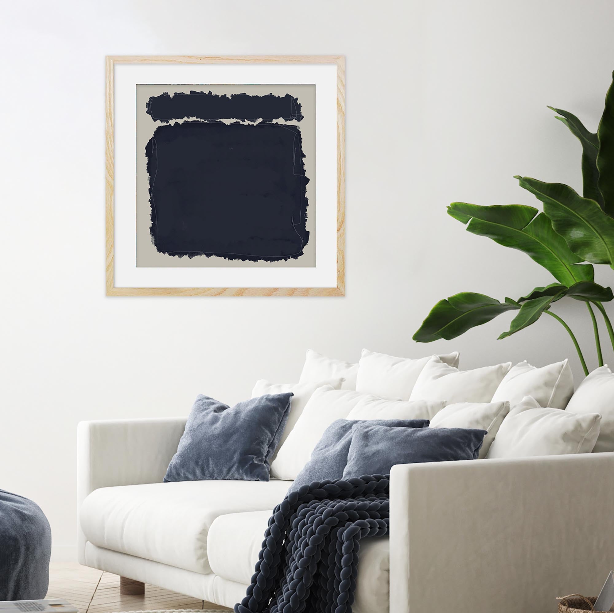 Rothko Illustrations Framed Art