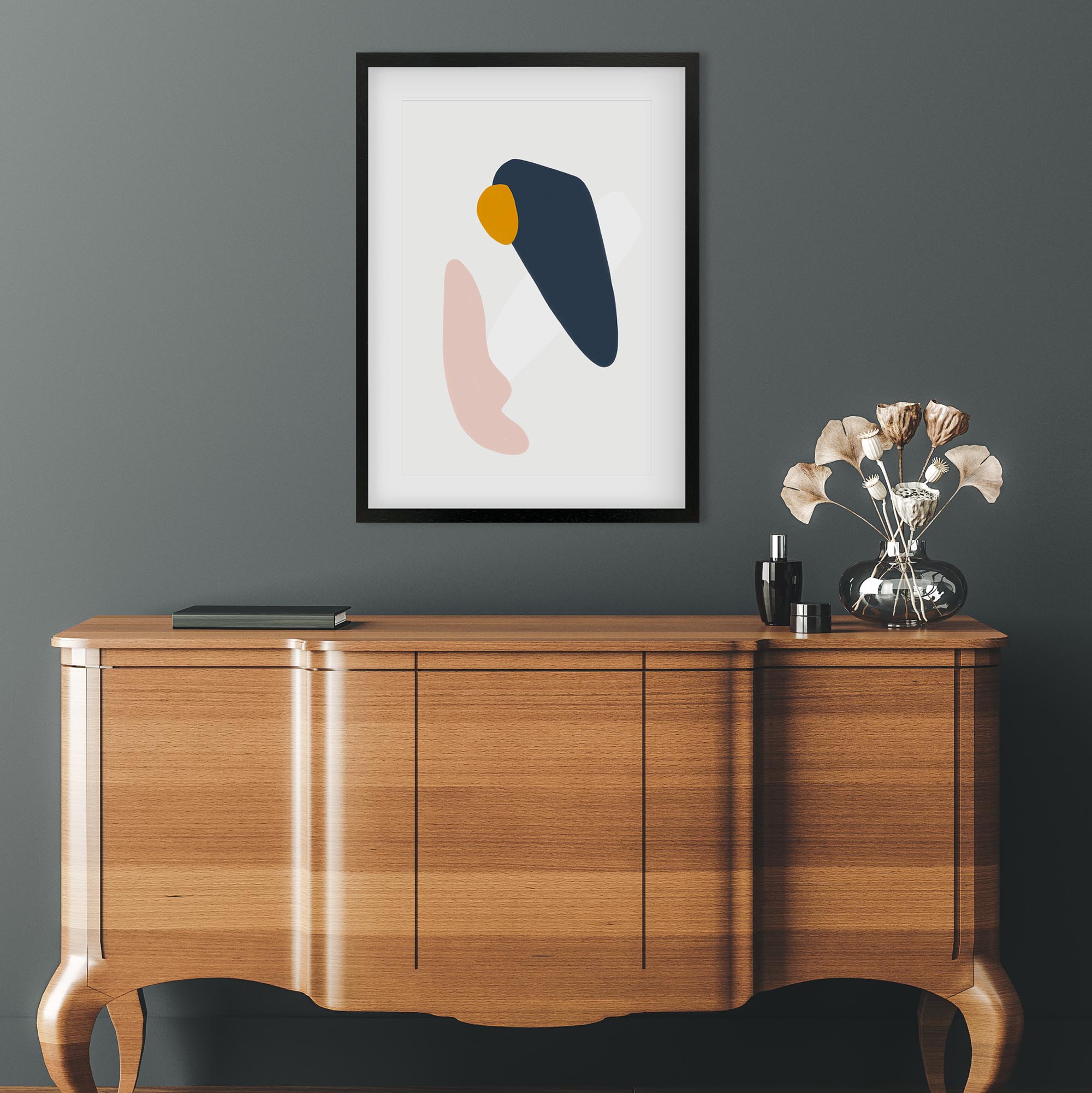 Scandi Minimal Framed Art