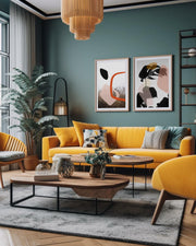 Contemporary Botanical Framed Fine Art Set