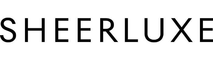 SHEERLUXE logo on a white background