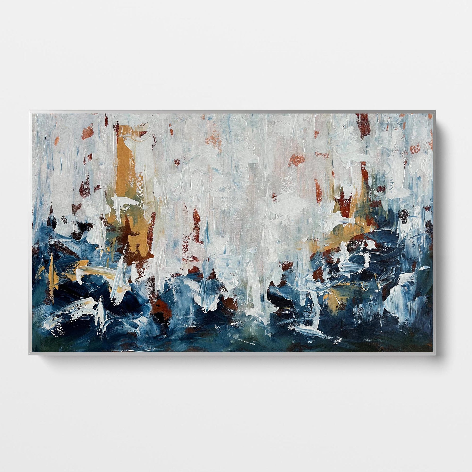 I Told You So - Original Painting-Abstract House