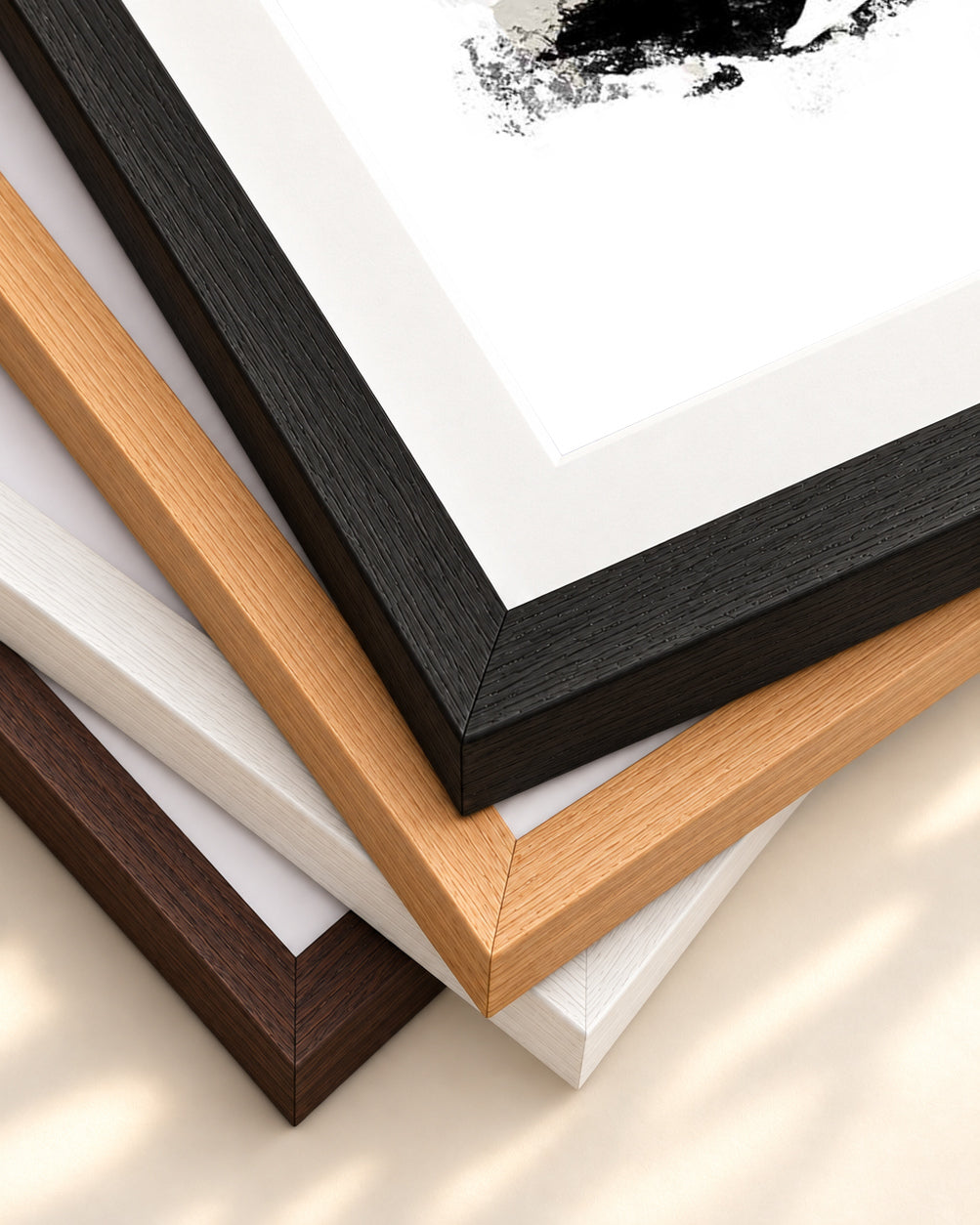 Skydance II Art Print — framed print corner with 5 cm mount and bevel