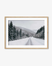 Snowy Forest Art Print