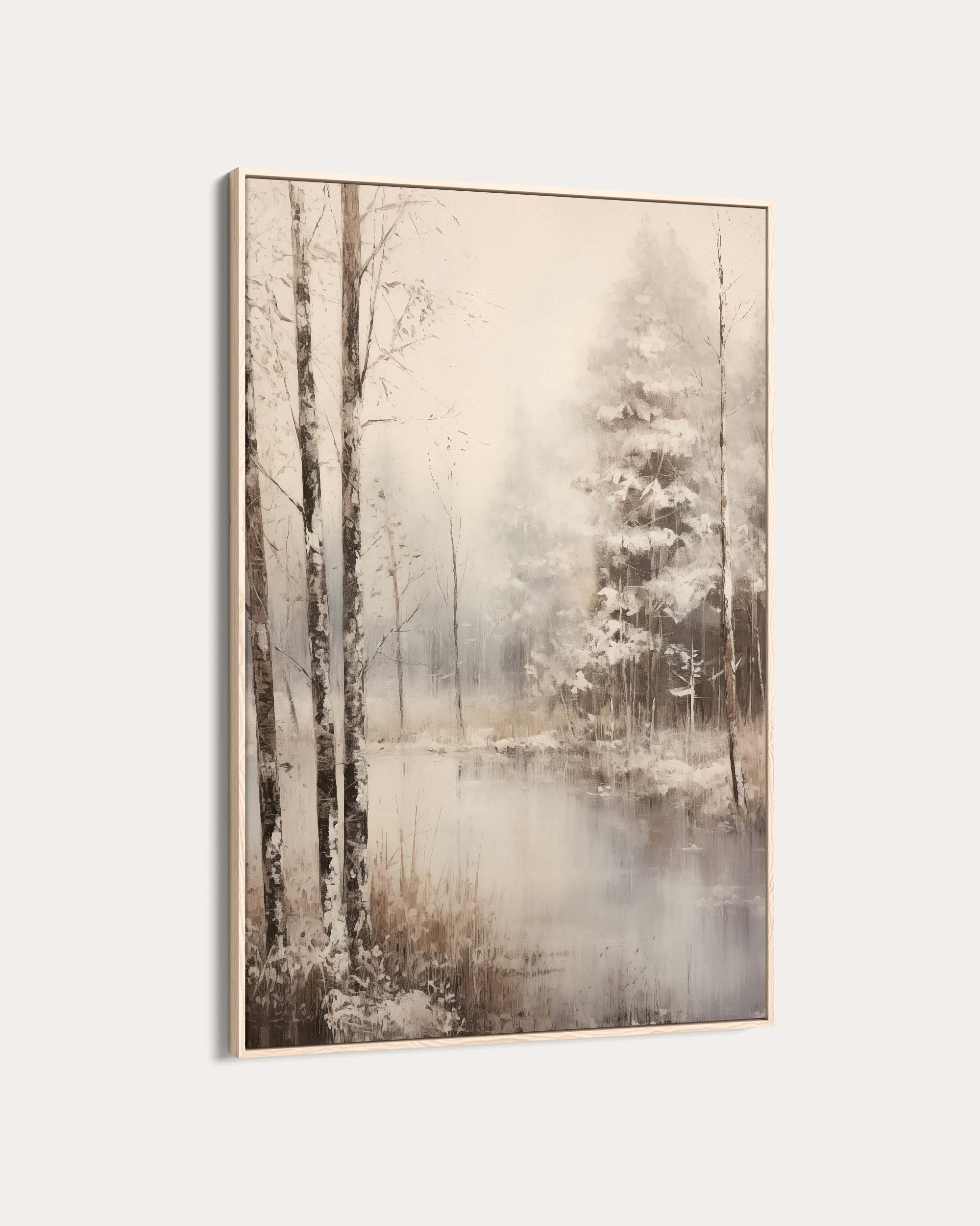 Snowy Forest Wall Art