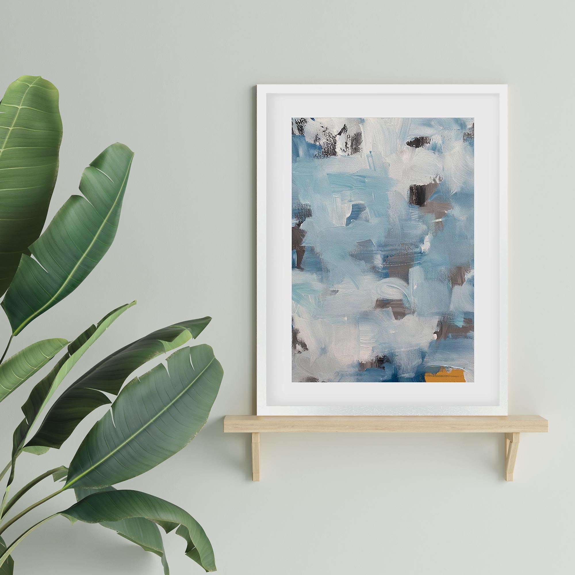 Abstract 491 Framed Art