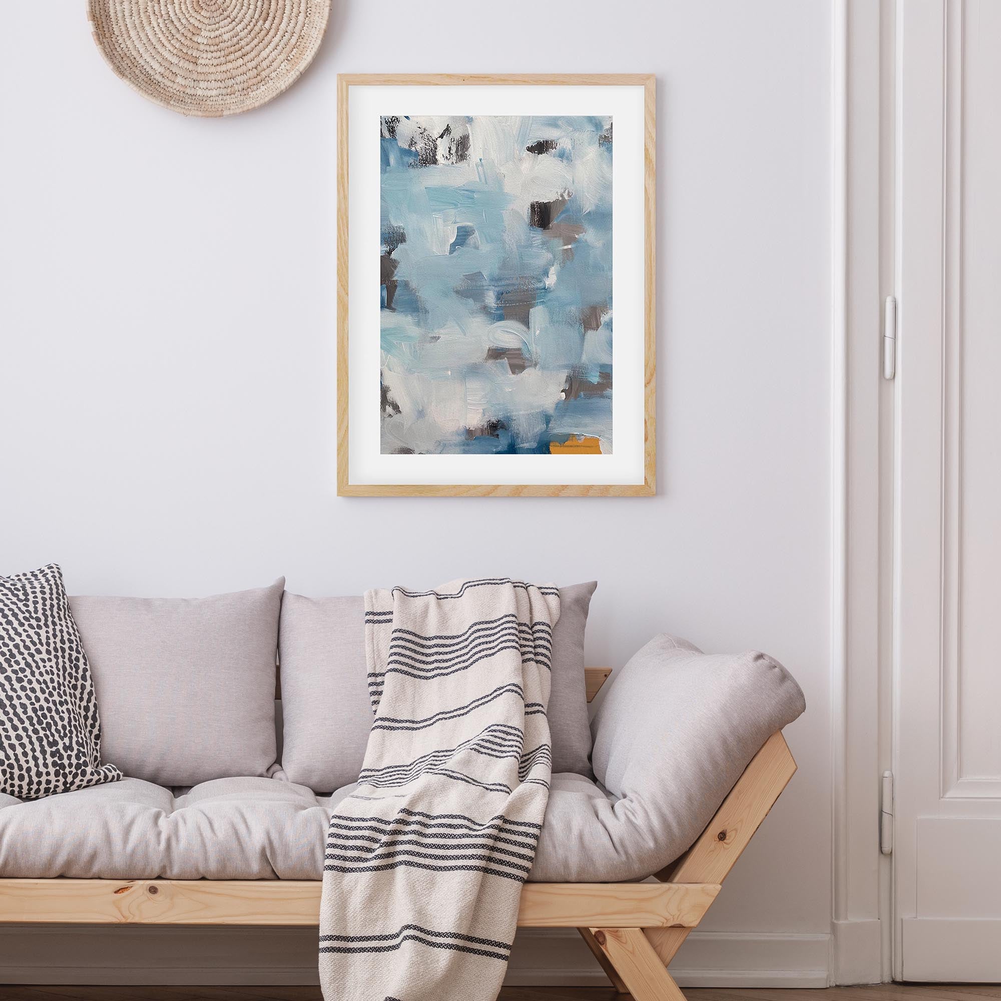 Abstract 491 Framed Art