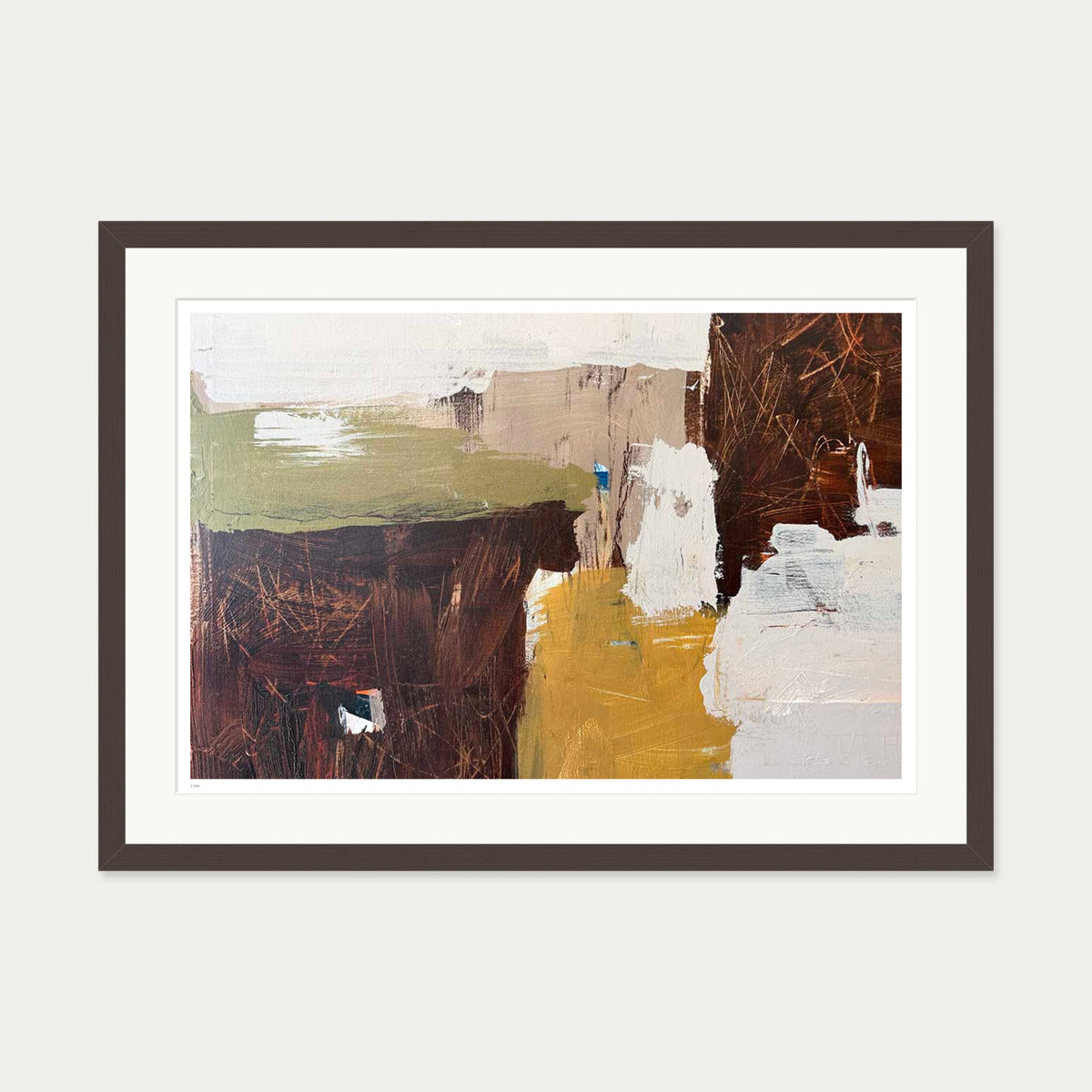 Solace III Limited Edition Print — 50 x 70 cm — Brown Frame