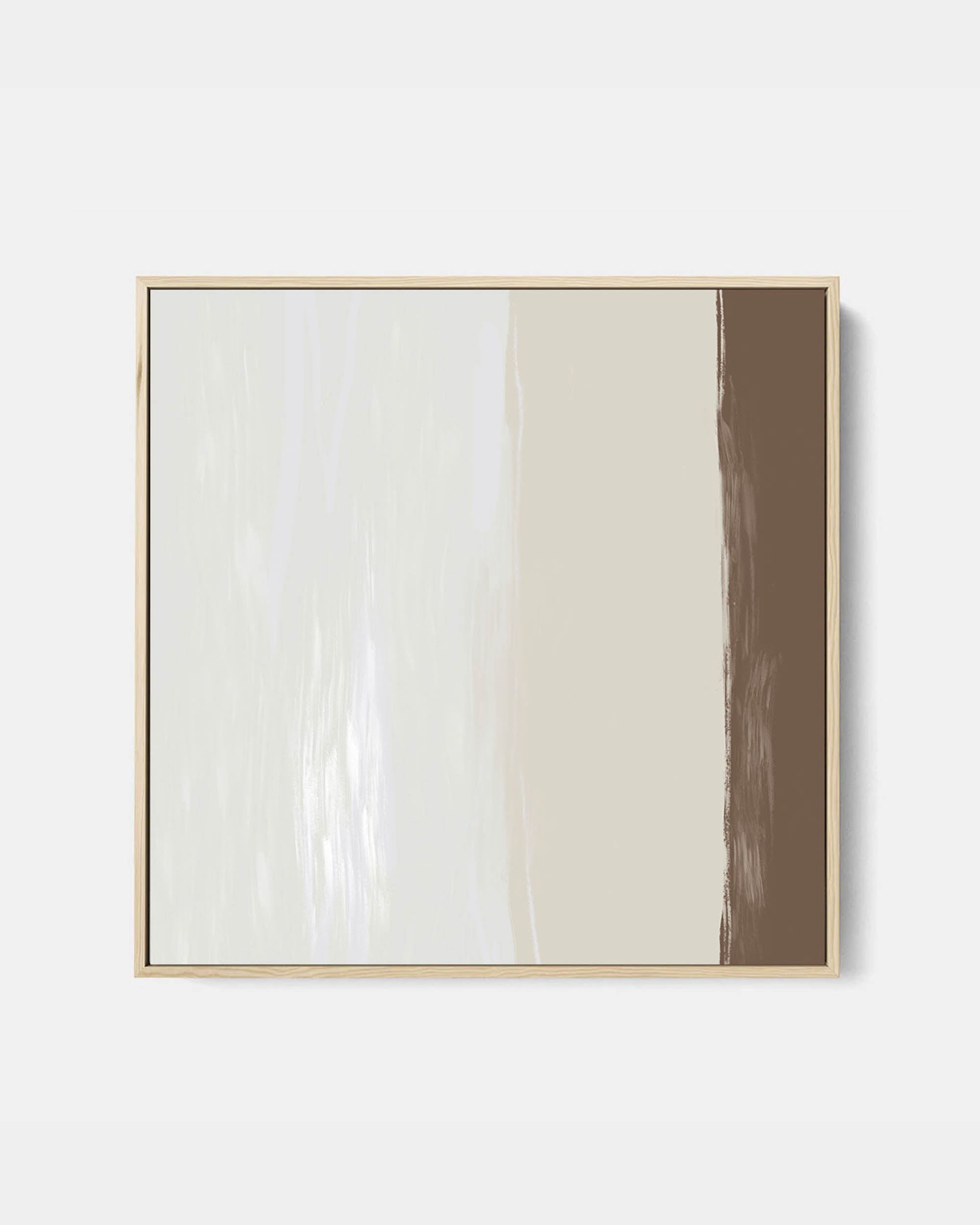 Abstract Study II Framed Canvas