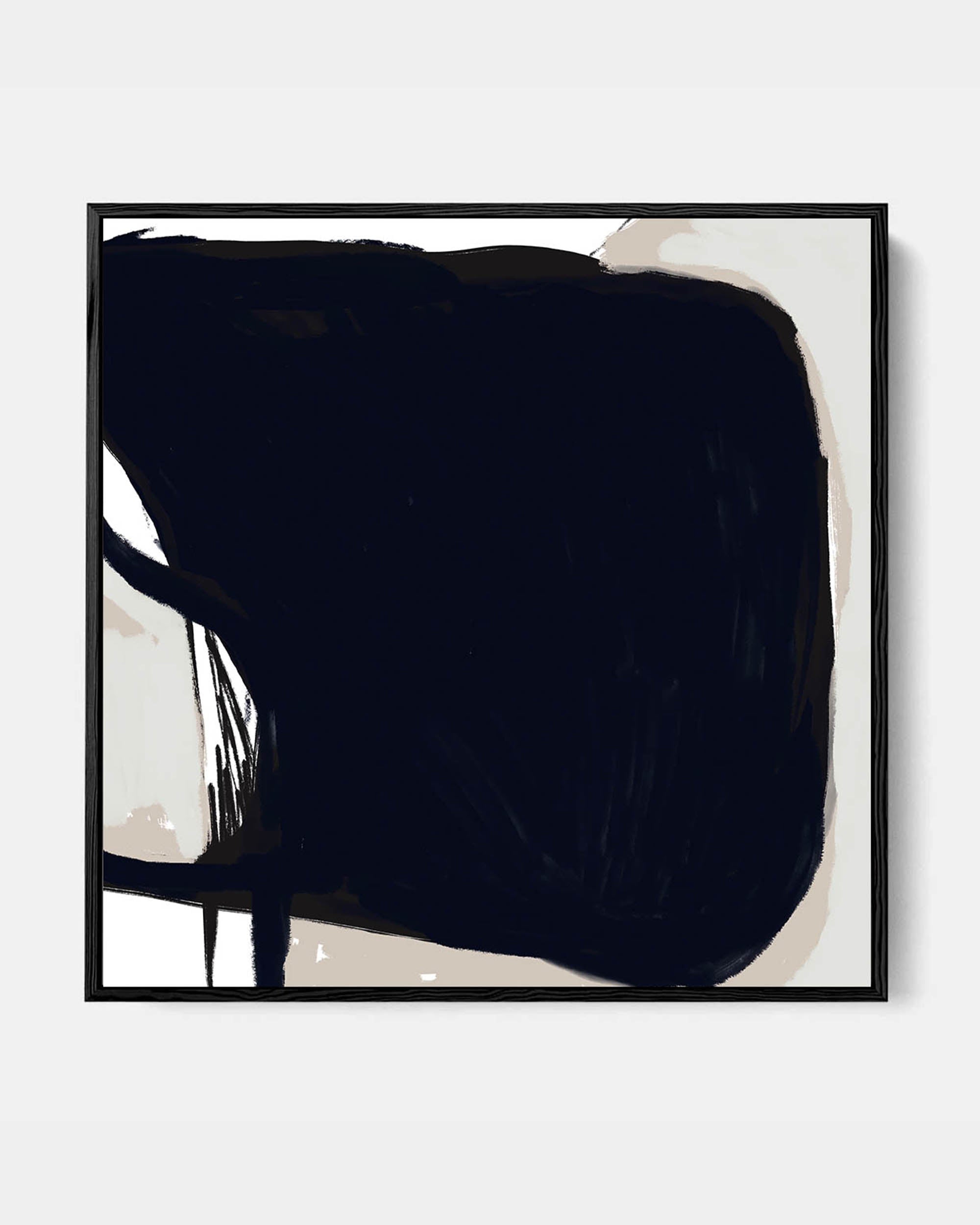 Abstract Study V Framed Canvas