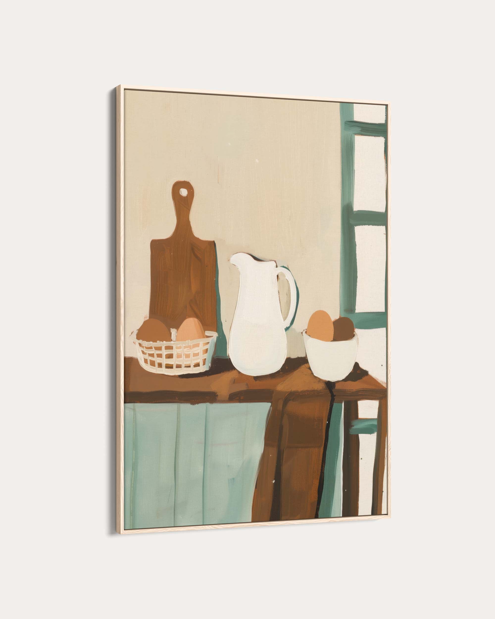 In The Kitchen Wall Art Print