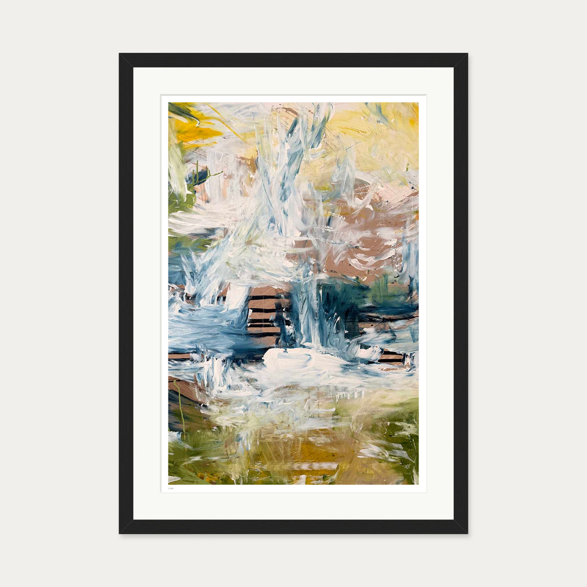 Stream Limited Edition Print — 50 x 70 cm — Black Frame