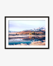 Surreal Lake Art Print